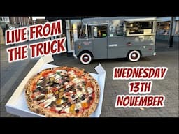 Live and direct from the van Wednesday 13th November