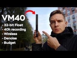 Wireless Shotgun Mic with 32-bit Float! Comica VM40 Review