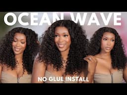 Get Waves For Days With This 3D Dome Glueless Ocean Wave Wig! Instant Melt Without Glue!