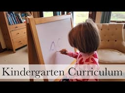 Kindergarten Homeschool Curriculum Choices 2024-25