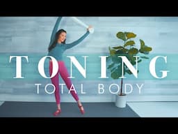 20 Minute Standing Total Body Toning Workout // Great for Hotel & Travel // Exercises with a Towel!