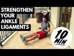 Resistance Band Ankle Strengthening (Follow Along : Beginner Workout)