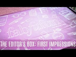 FabFitFun Unboxing & First Impressions: Winter 2017 Editor’s Box