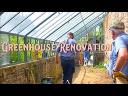 120 Year Old Chateau Greenhouse - A New Interior