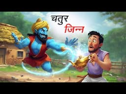 चतुर जिन्न | CHATUR JINN | HINDI KAHANIYA | COMEDY FUNNY STORIES