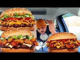 Burger King Pickle Fries and Million Dollar Whopper Review!!