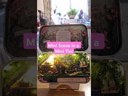 Miniature scene in a tin!