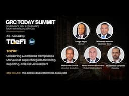 Panel: Automating Finance & Boosting Compliance #GRCtodaySummit23