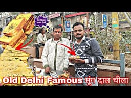 Moong Dal ChILLA || Healthy Tasty Food 🤤😳|| Street Food🔥😱 || old Delhi Chandni chowk 😲😋