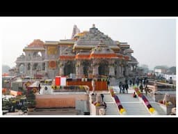 Touring New India's Ayodhya Ram Mandir Temple Rich And Complex Architecture