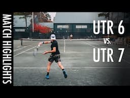 UTR 6 vs UTR 7 Tennis Match Highlights | Dying to Win | Richmond, Va