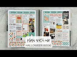 PLAN WITH ME | halloween week! 👻🦇🎃 | #makselifeplanner | oct. 28-nov. 3