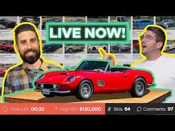 Buy the Ferrari from Ferris Bueller's Day Off or a Rare Audi RS5 Cabriolet! LIVE NOW! on Cars & Bids