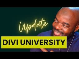 Divi University Update | Exciting News 😀