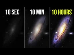 Photographing a Galaxy for 10 Seconds vs 10 Hours