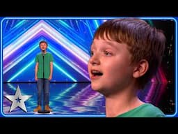 Cormac Thompson has voice of angel with 'Run' cover | Unforgettable Audition | Britain's Got Talent