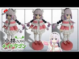 Kanna (Kobayashi-san Chi no Maid Dragon)/Como hacer figuras de arcilla "Air Clay" Tutorial