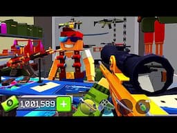 I Spend $1,000,000 | Pixel Combat: Zombie Strike Gameplay