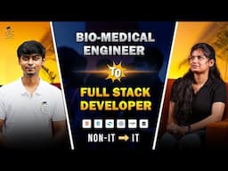 How a Biomedical Engineer Became a Full-stack Developer! #shorts #fullstack