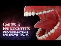 Prevent Caries & Periodontitis - Dental Health Recommendations (Animation)