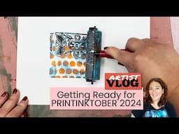 Artist Vlog 70: Getting Ready for PrintInktober (Inktober Variation) 2024