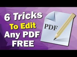 Best PDF Editor for Windows 10 2022 | 6 Tricks to Edit Any PDF