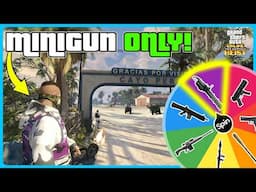 MINIGUN ONLY CAYO PERICO HEIST! (GTA 5 Online)