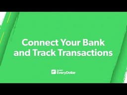 How to Connect Your Bank and Track Transactions in EveryDollar