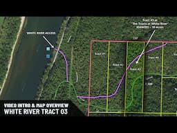 Map Overview of 10 Acres ($1,500 Down) Owner Financed Land in Arkansas WZ03 #landforsale #land