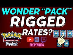 Wonder Pick "pack rates" is worse than you think? #pokemontcgpocket