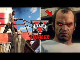 Los 3 FINALES de GTA 5 y sus TERRIBLES CONSECUENCIAS