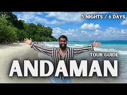 Andaman Tourist Places & COMPLETE itinerary | A-Z Andaman Trip BUDGET | Andaman Tour Plan 🏝️