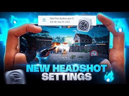 New Brazilian Headshot Settings ⚙️ - Red Fire Button + Talk Back With Perfect DPI 💀🔥 !!