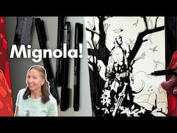 How to Draw Like Mike Mignola | Master Study with Pen and Ink