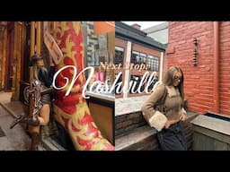 Flying To Nashville, Meeting Cowboys, Buying Boots & More!