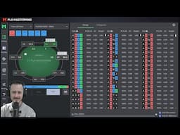 Sunday 4-Card PLO Study Stream with NEW SIMS #plotrainer