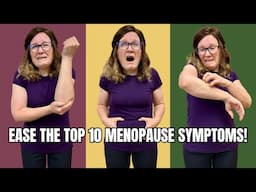 10 Most common menopause symptoms & what helps ease them.