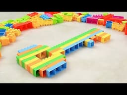 Satisfying DIY Key/ASMR building blocks/ block game relaxation lego #asmr#asmrsounds#buildingblocks