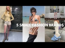 5 cool small fashion brands to watch