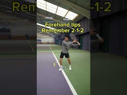 Forehand tennis tips 🎾 #tennis #tennisshorts #tennistips