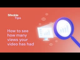 How to see your video's view count & analytics | Biteable