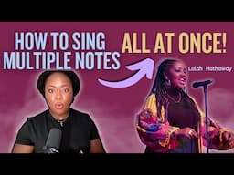 How to Sing Multiple Notes at Once #lalahathaway #polyphonic #overtonesinging #throatsinging #dune