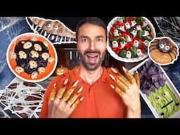 Je mange que des RECETTES HALLOWEEN pendant 24h - CARL IS COOKING