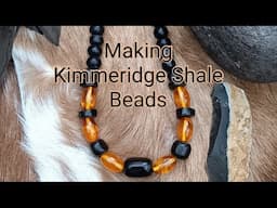 Making Kimmeridge Shale Beads