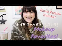 FEB MONTHLY FAVORITES | NATASHA DENONA BLOOM PALETTE MINI TUTORIAL