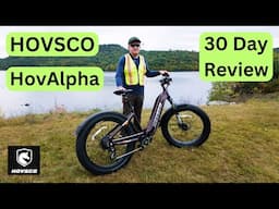 HovAlpha Step Thru E-bike - 30 DAY REVIEW -Torque Sensor Beast - 60-80 Mile Range