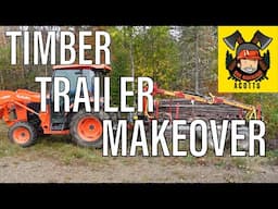 Kranman Hydraulic Timber Trailer Makeover  -E201