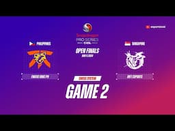 Fnatic ONIC PH vs Rift Esports GAME 2 Snapdragon Pro Series Season 6 | RIFT VS FNOP ESPORTSTV