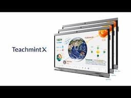 Teachmint X: Transforming Classrooms | Interactive Flat Panel Powered By EduAI | Teachmint