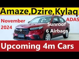 NEW Honda Amaze Vs Maruti Dzire, Skoda Kylaq: CAR LAUNCH ALERT